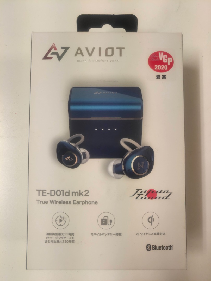 AVIOT TE-D01d mk2 真無線 藍芽耳機 日系美聲在線
