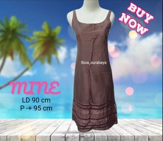 Baju Tidur Cokelat MINE