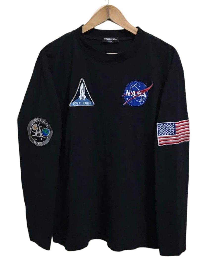 タイププルオーバーBALENCIAGA NASA COLLAB HOODIE