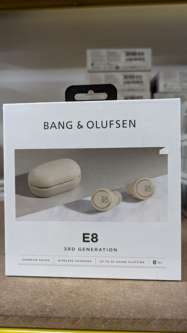 Bang Olufsen Beoplay E8 3rd Gen True Wireless Earphones Gold