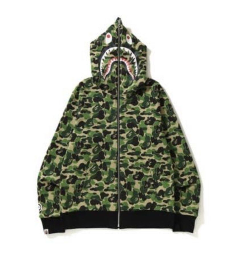 Bape Reversible 1st Camo Hoodie Jacket - Size M