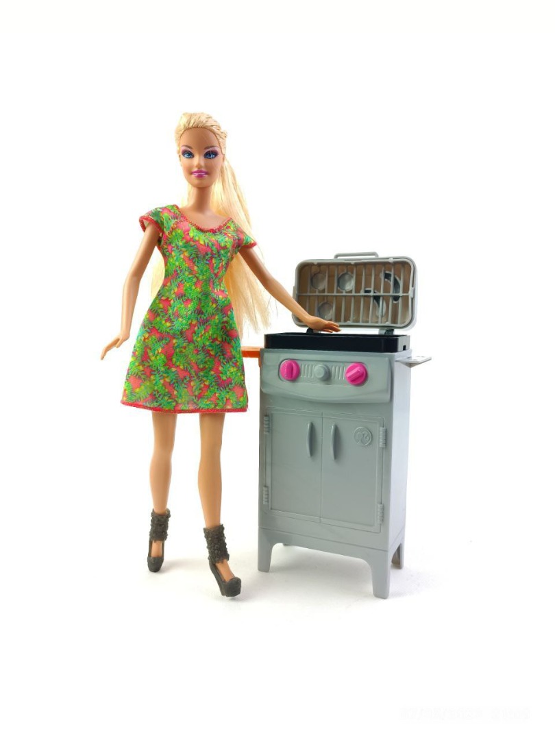 Barbie bbq grill cheap