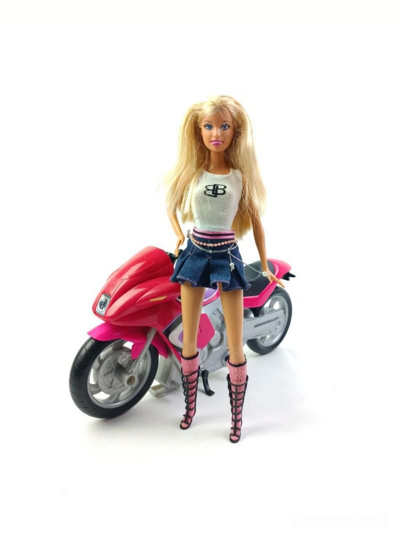 Barbie spy new arrivals squad motorcycle