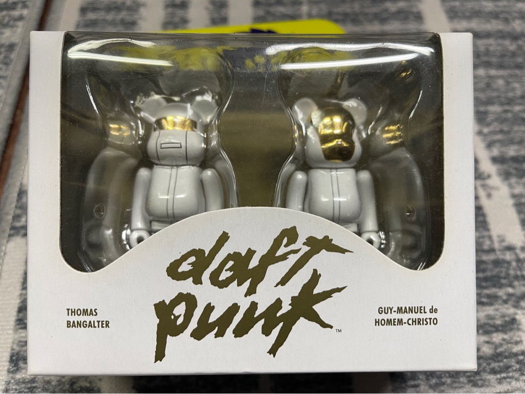 Bearbrick Daft Punk 100 set of 2 MISB Hobbies Toys Toys