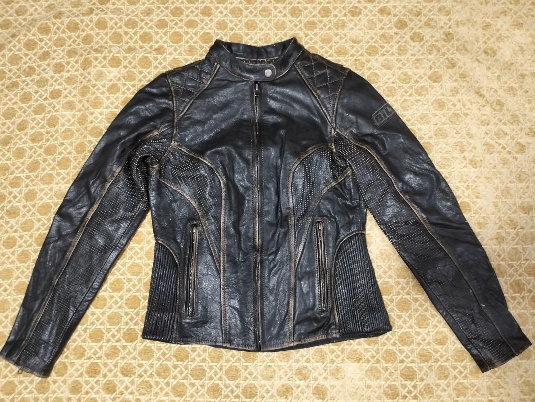bilt leather jacket, Women's Fashion, Coats, Jackets and Outerwear on ...