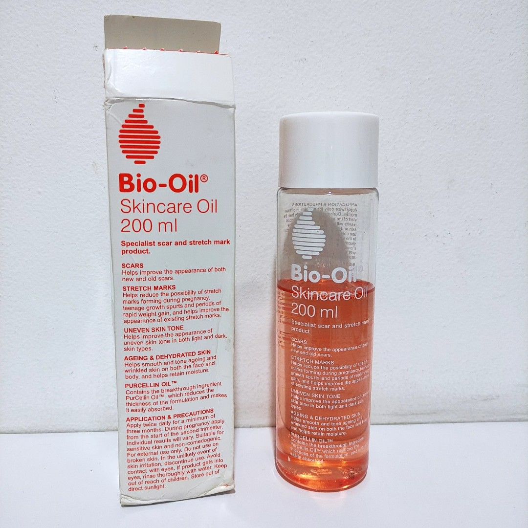 Original BIO OIL Skincare Oil Kemasan 200ml Biooil Minyak Stretch Mark
