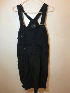 Black Denim Skirt and Top Jumper Set