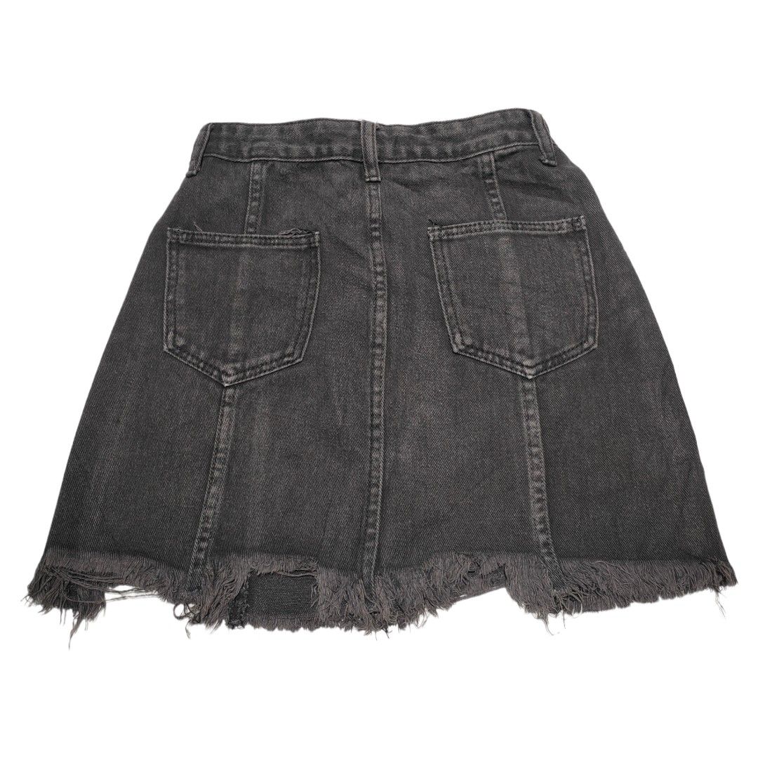 Dark ripped jean outlet skirt