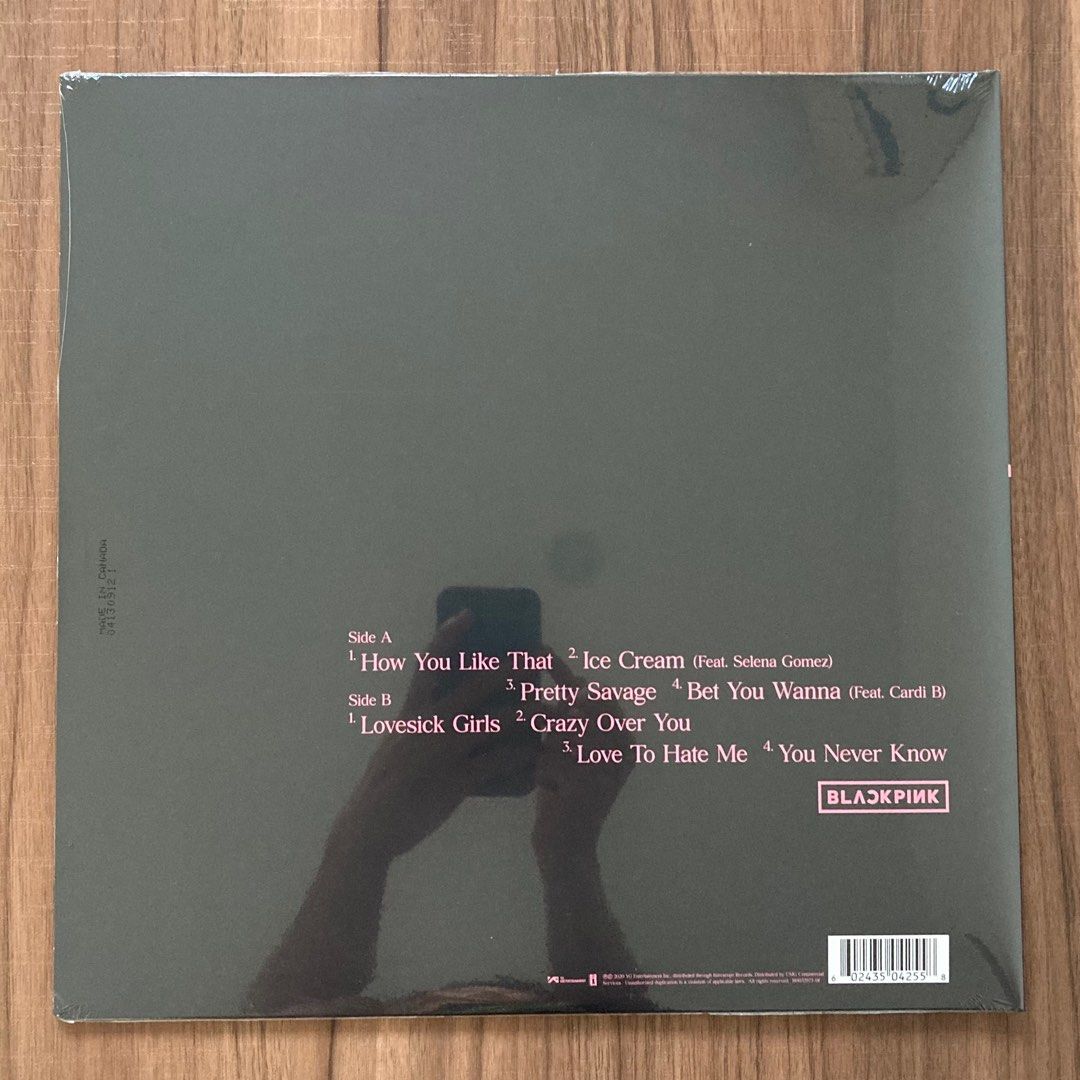 Blackpink - Blackpink (Pink vinyl), Hobbies & Toys, Music & Media ...
