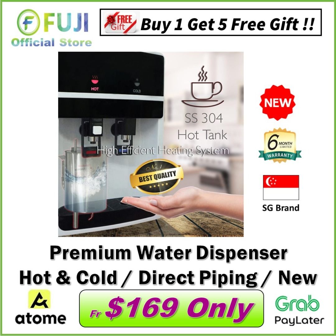 Water shop dispenser installment