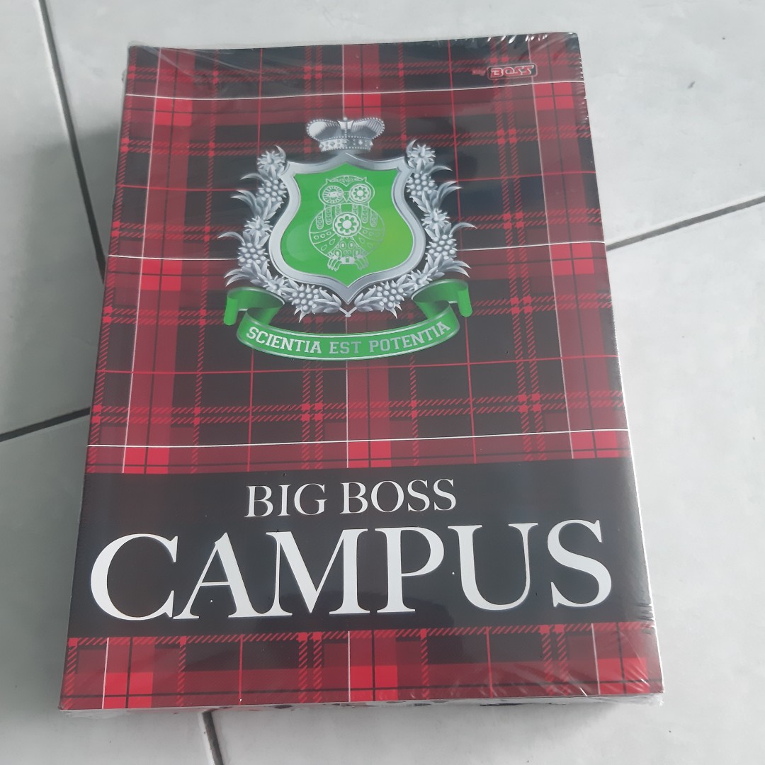 buku tulis big boss 36 lembar isi 10 pcs on Carousell