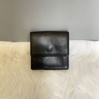 Business Leather Black Leather Coin Purse