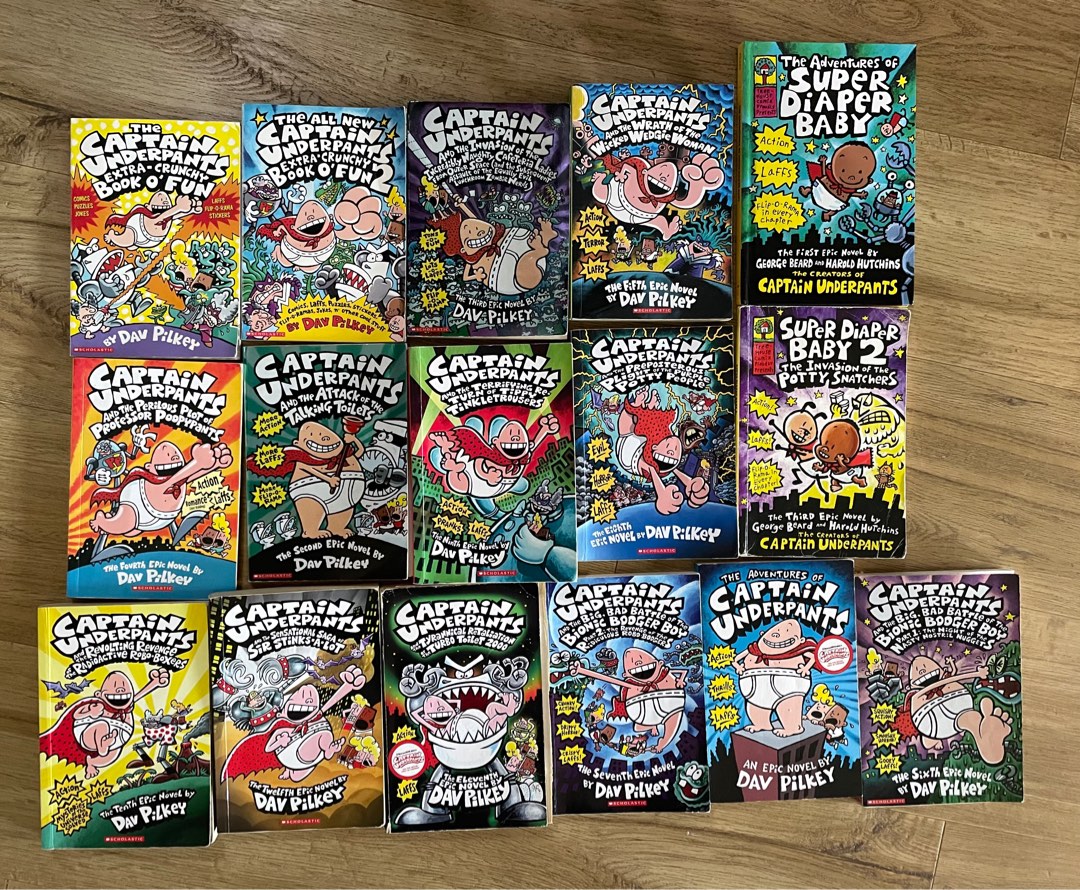 Captain underpants 13th book store