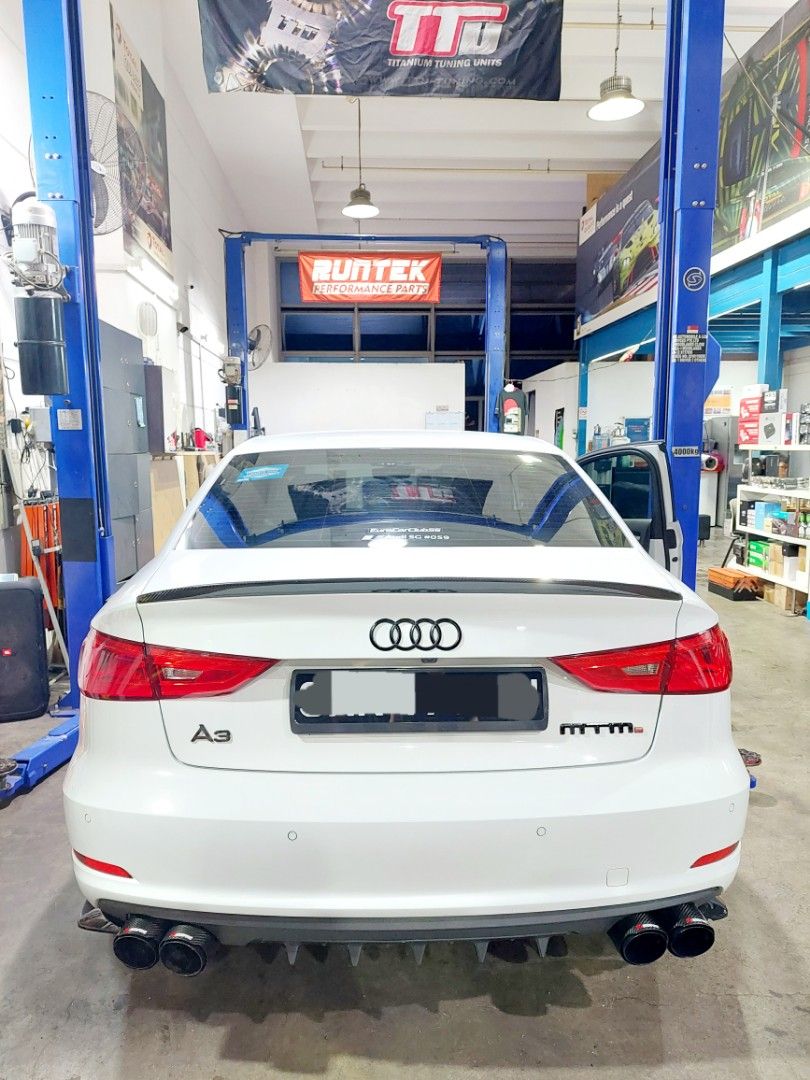 LTA APPROVED AKRAPOVIC EXHAUST TIP HEAD MODIFICATION, SUITABLE FOR ALL