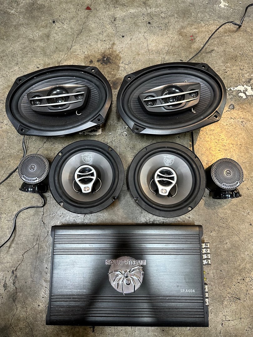 Car sound system for sale 6.5 speaker x2 6x9 speaker x2 Full range