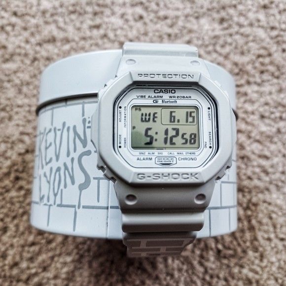 🔥Casio G-Shock Watch X Kevin Lyons Collaboration GB-5600B-K8 New York  Artist Designer🔥Limited Editions🔥Street Fashion Accessories🔥