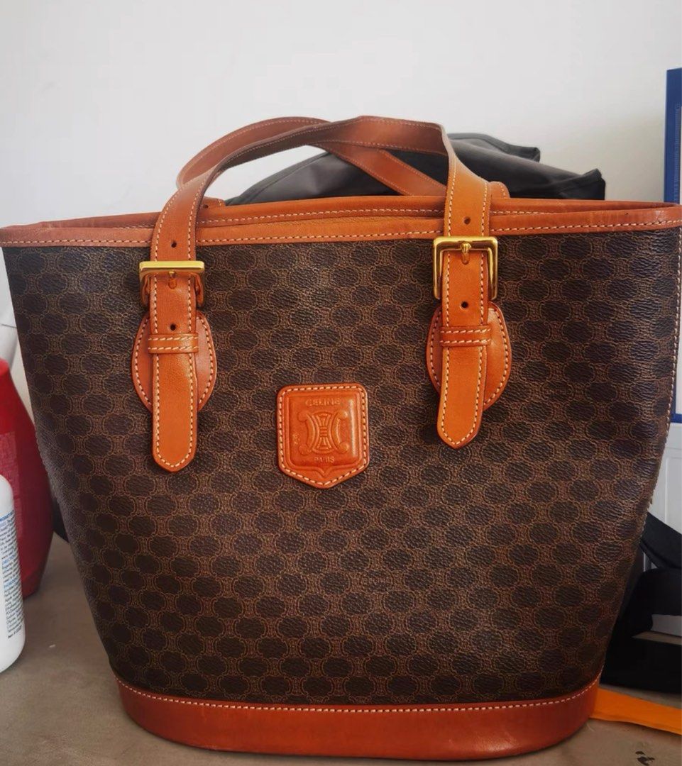 reduced celine vintage bucket bag