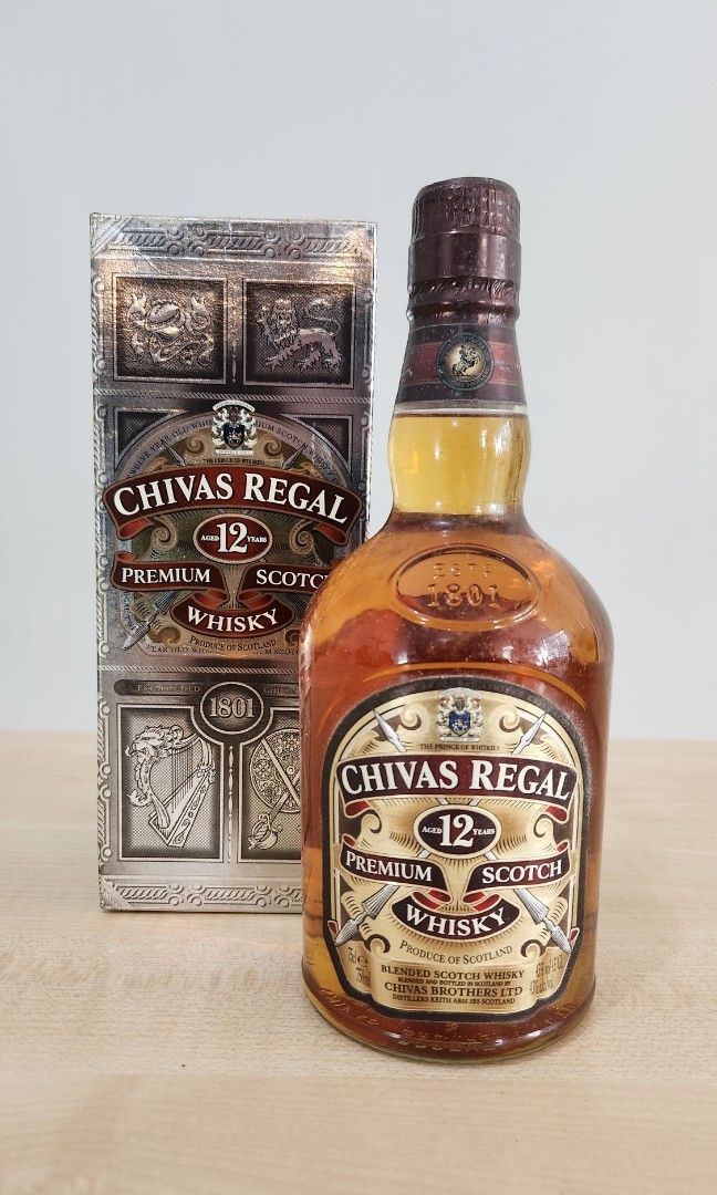 Chivas Rigal premium Scotch 12yrs whisky 750ml, Food & Drinks ...