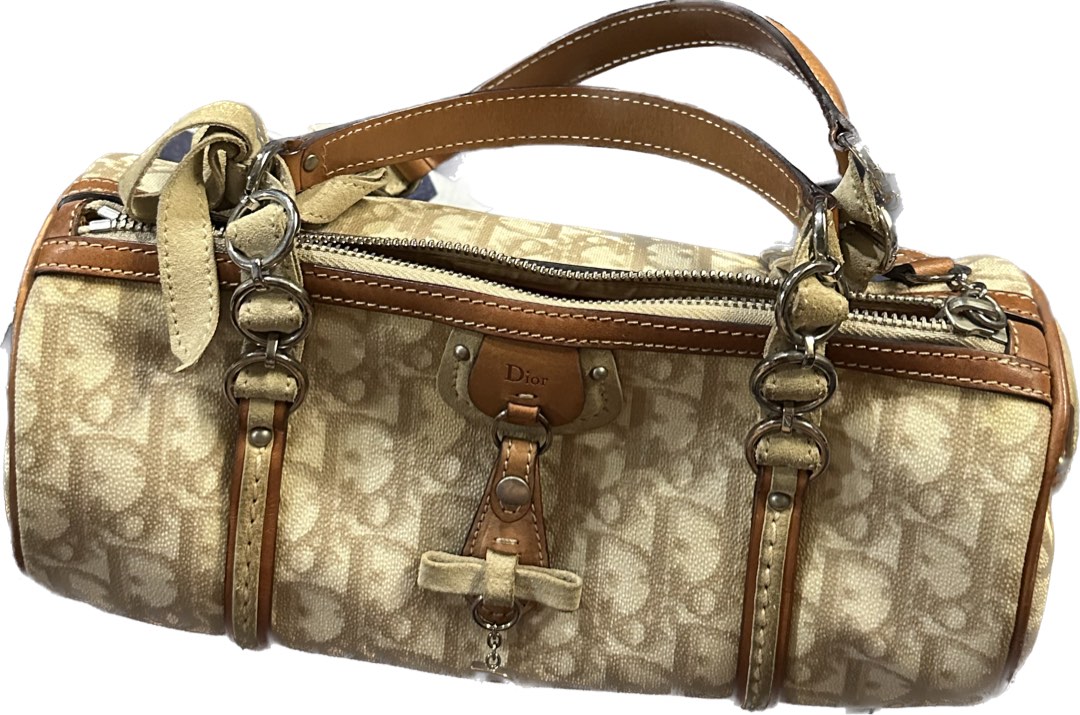 Christian dior barrel bag sales