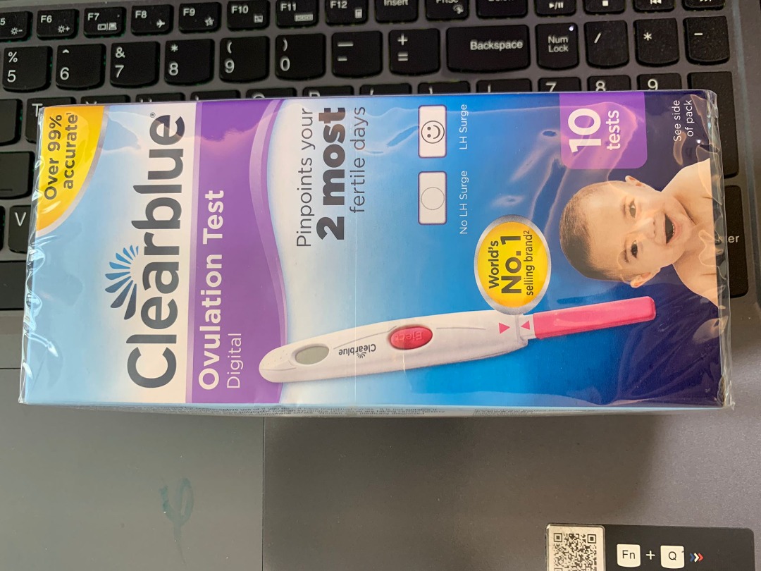 Clear blue Ovulation test kit, Babies & Kids, Maternity Care on Carousell