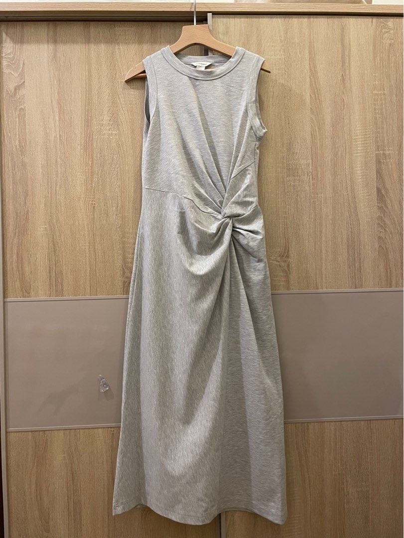 club monaco twist front dress Club Monaco Women's One Size Maxi Twist Front Liberia