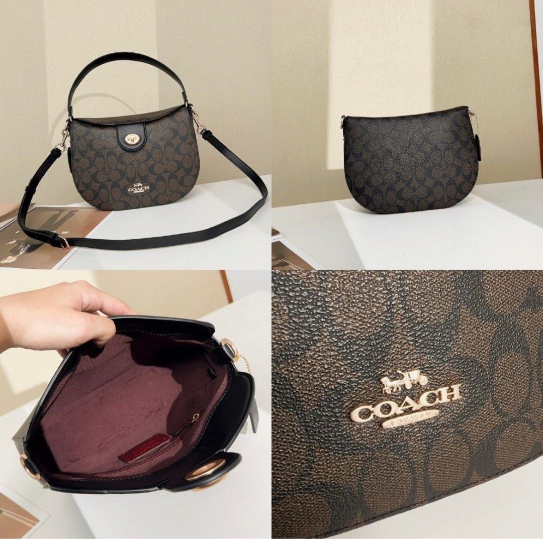 Coach ELLA Hobo 👜 (Category: Luxury Bags & Wallets) located in Las Pinas. Submitted by yhn_boutique (Listing ID 1232230841, Image 2). Description: New arrival ♥️ Actual pic posted 📌Cash on delivery via lalamove/grab 📌J&T pay today ship today 📌complete inclusions pls: visit my page & carousell acct for peace of mind TY! 🛍️ DISCLAIMER: not affiliated or endorsed with any of the brands featured on this page. All copyrights and trademarks belong