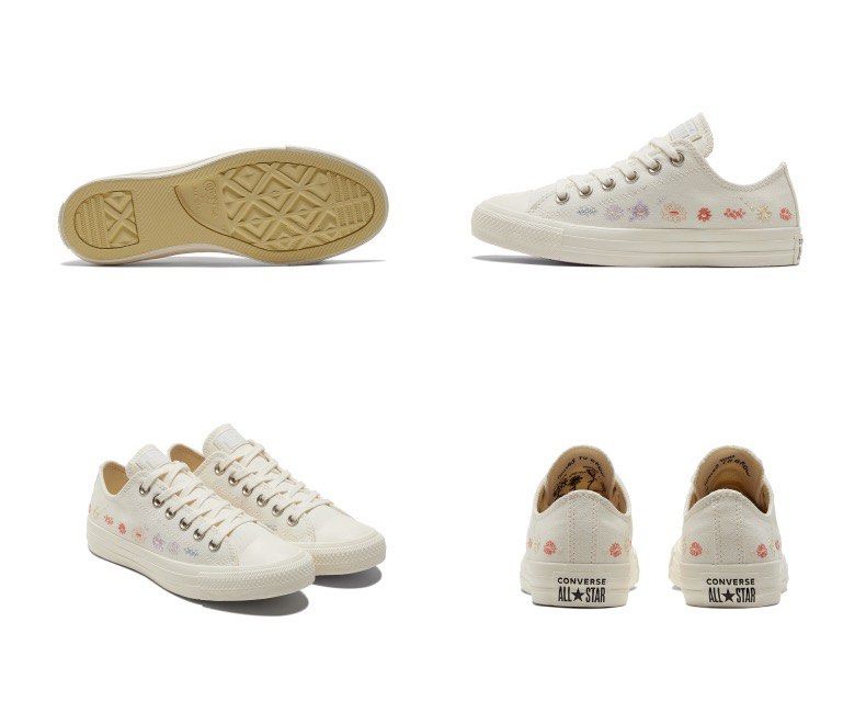 PO only Converse Chuck Taylor All Star Low Embroidered Floral