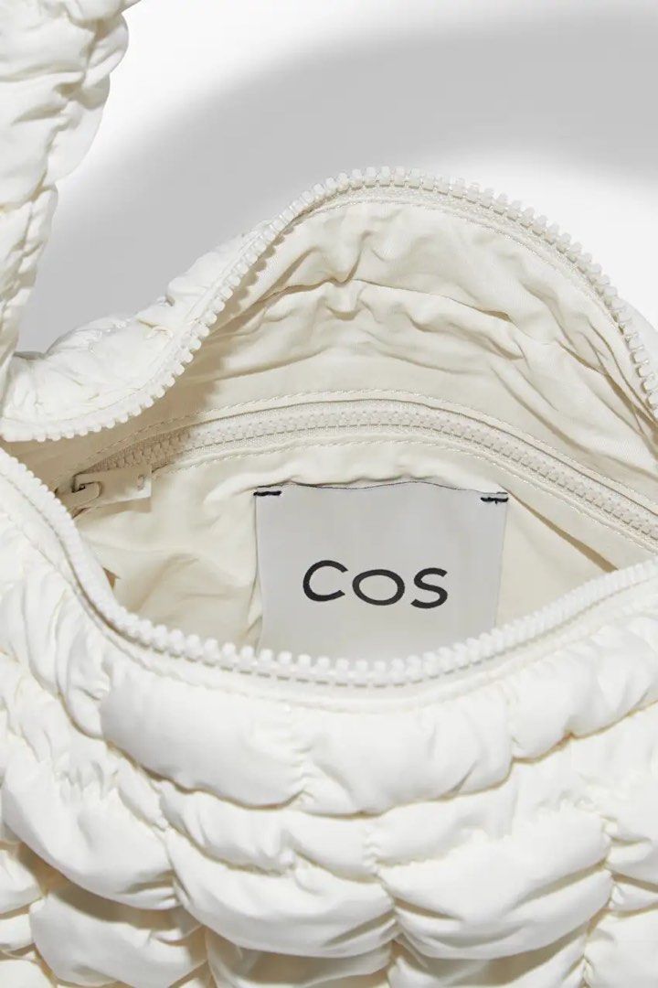 Cos Mini Quilted Bag White, Women's Fashion, Bags & Wallets, Shoulder Bags on Carousell