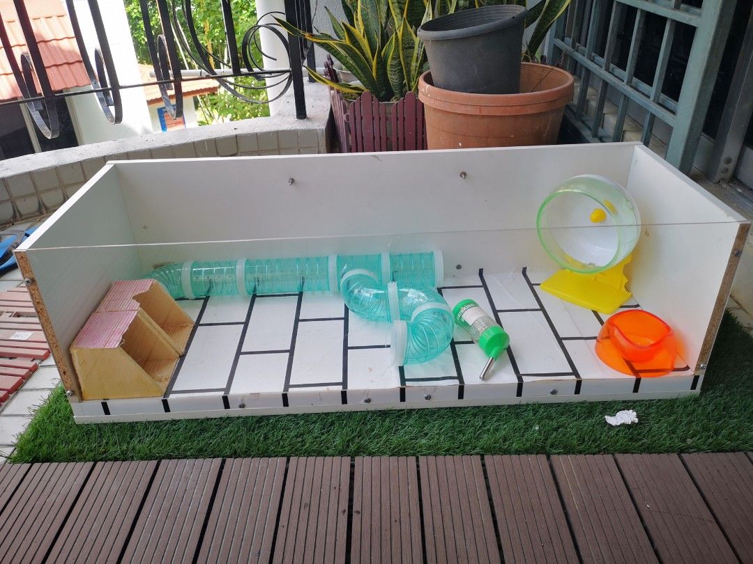 Custom on sale hamster habitat