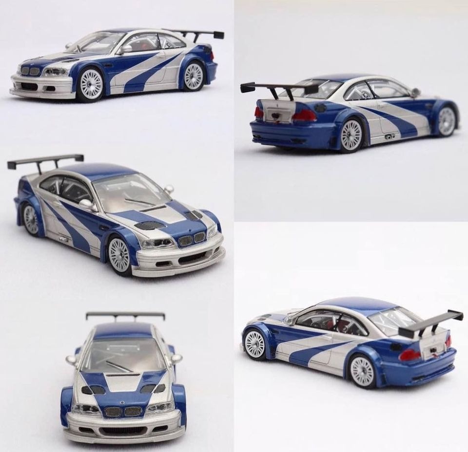 Dcm Bmw M3 E46 Gtr 1/64 Nfs Most Wanted, Hobbies & Toys, Toys & Games On  Carousell