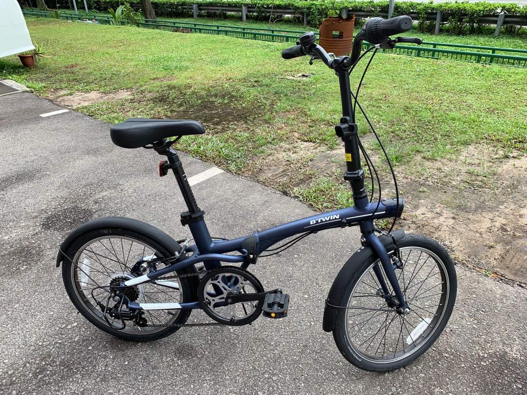 Decathlon BTwin Tilt 500 foldable bicycle, Sports Equipment, Bicycles ...