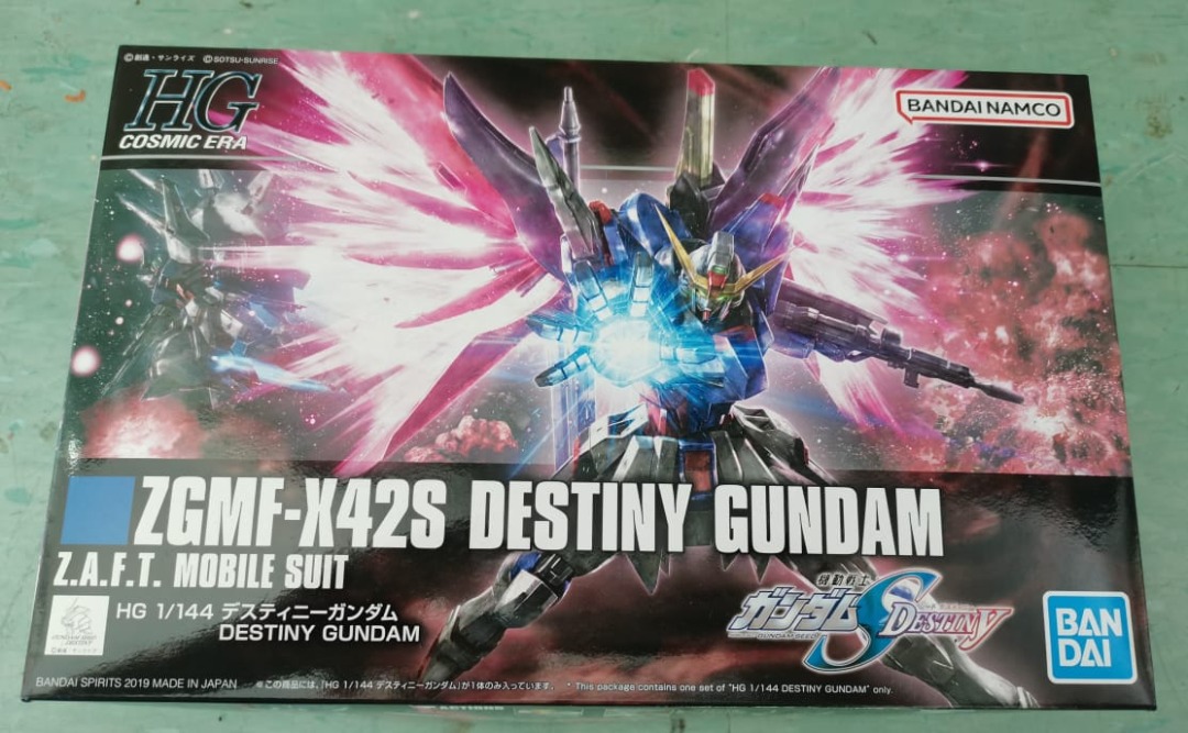 Mg Gundam Bandai Gunpla HGCE 224 HG 1/144 ZGMF-X42S Destiny Gundam