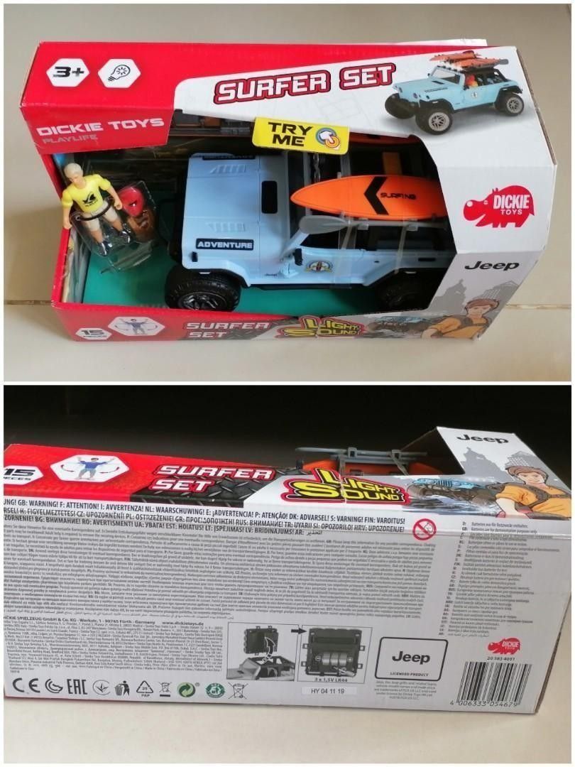 Simba Dickie Playlife MT Servis Seti, Vinç Bomlu Kamyon, Tuvalet, Çok Renkli set