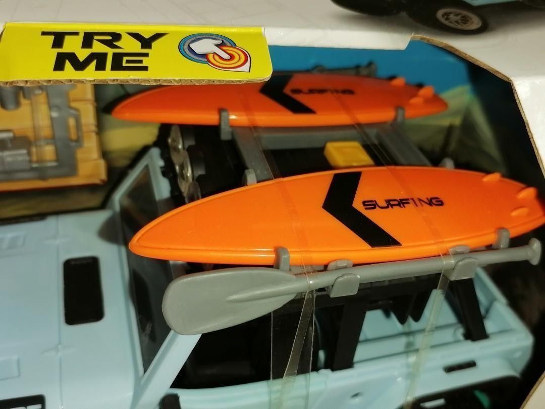 Dickie Toys play life Surfer Set with Jeep Vehicle and Accessories ...