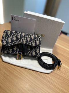 Dior Saddle Belt Ultramatte Calfskin 20mm