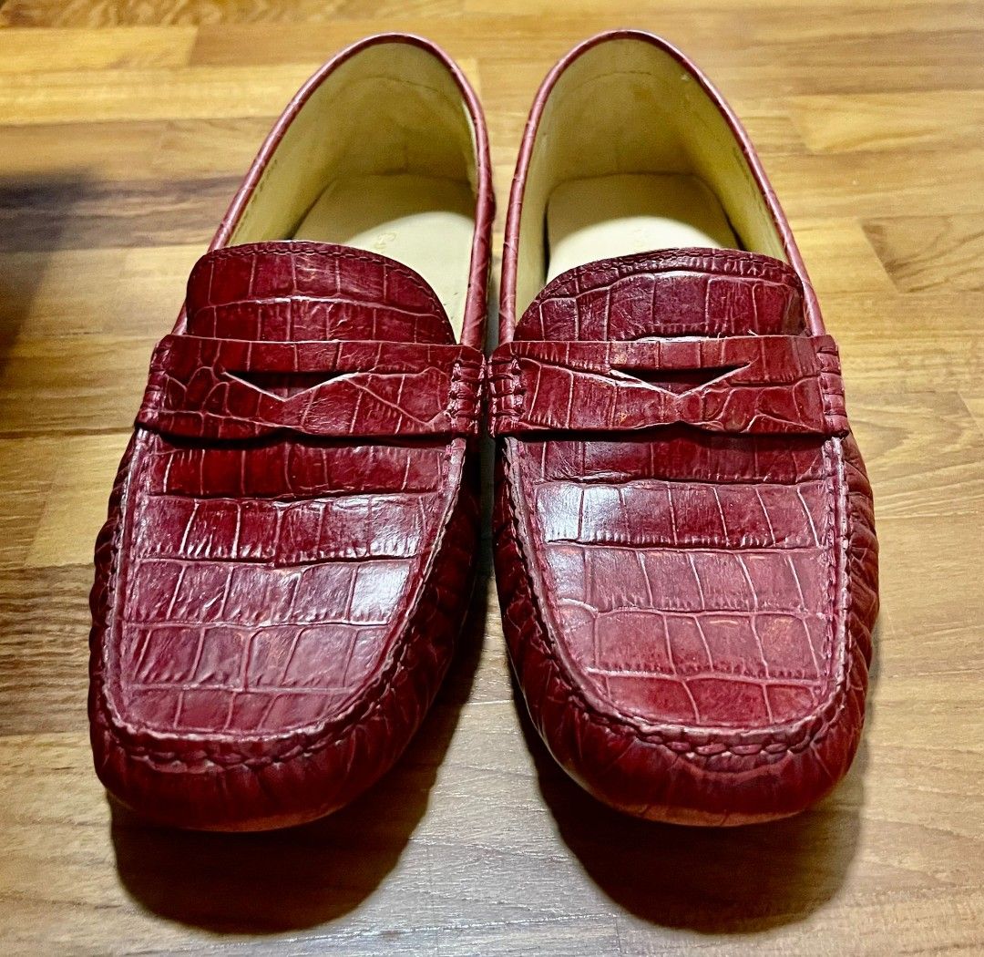 Cole haan outlet crocodile loafers