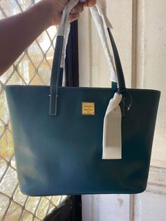 Dooney and Bourkes shoulder bag Teal color