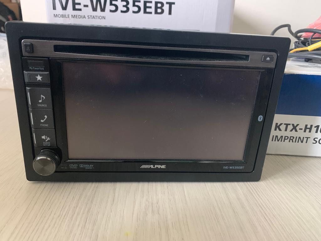 Double tin alpine Bluetooth car set, Car Accessories, Electronics