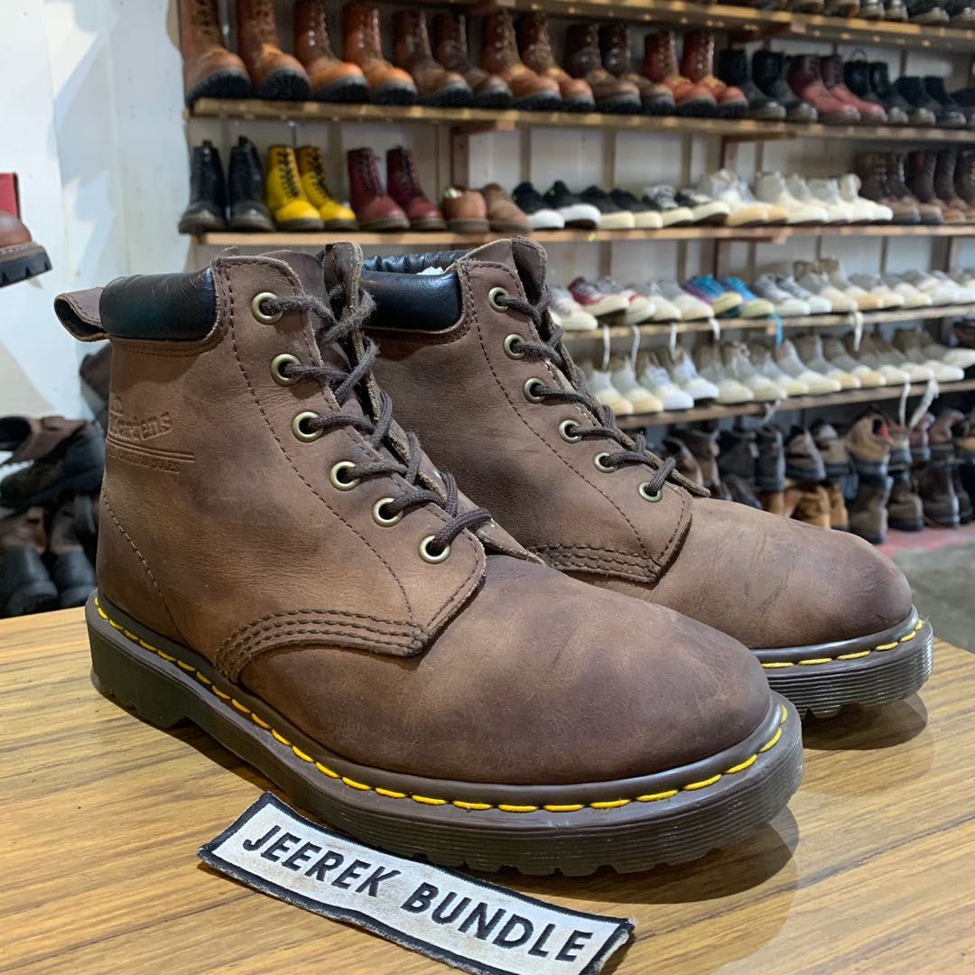 DR. MARTENS CRAZY HORSE Men s Fashion Footwear Boots on Carousell