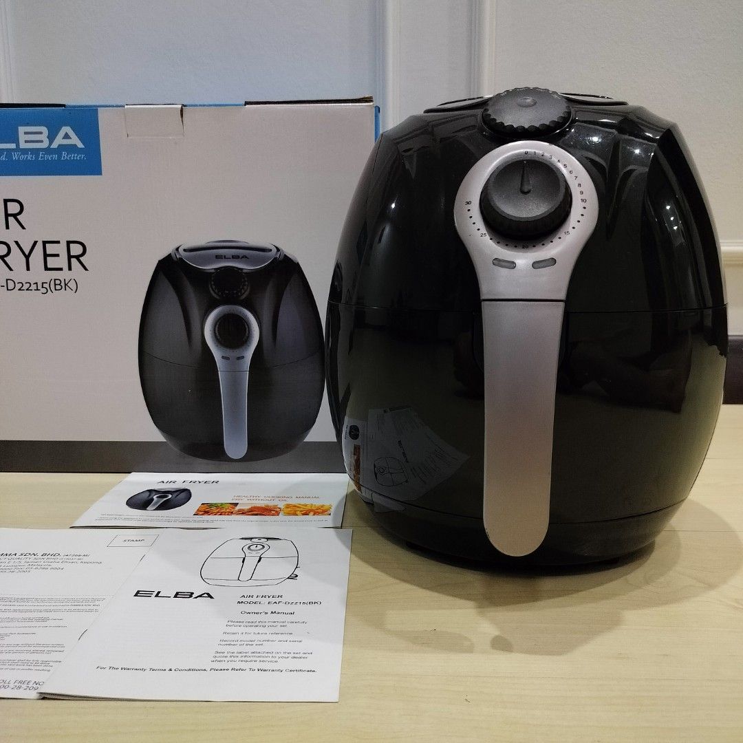 Elba Air Fryer TV Home Appliances Kitchen Appliances Fryers on Carousell