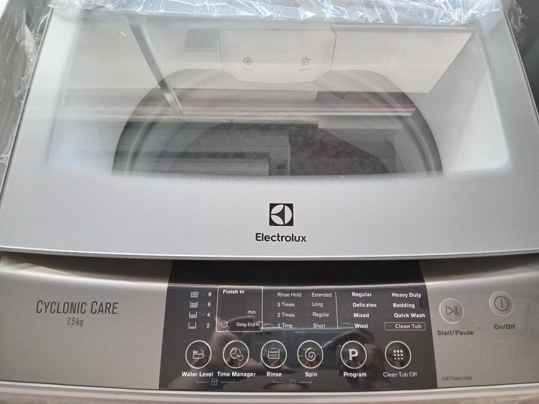 [1 YEAR WARRANTY] Electrolux 7.5KG Washing Machine, TV & Home Appliances, Other Home Appliances