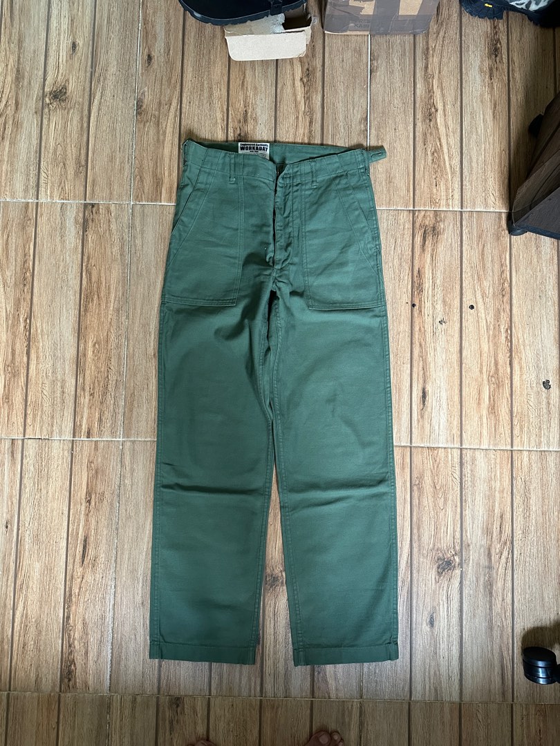 Engineered Garments Workaday Fatigue Pants Made in USA on Carousell