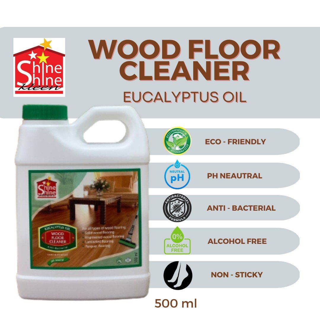 Eucalyptus Floor cleaner antibacterial, Furniture & Home Living