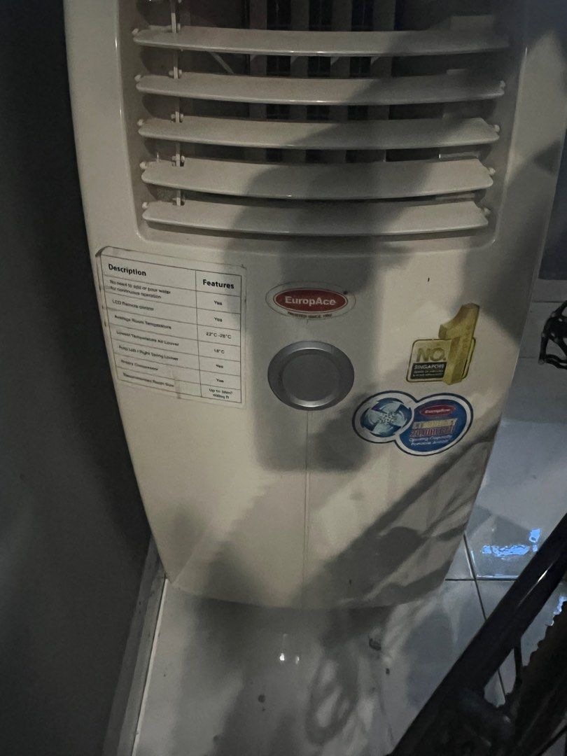 Europace Portable Air Conditioner 20000 Btu, TV & Home Appliances, Air