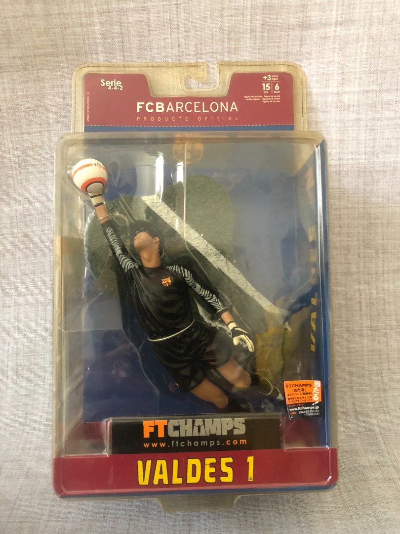 FC Barcelona SoccerStarz Barca Toon Valdes Figure 