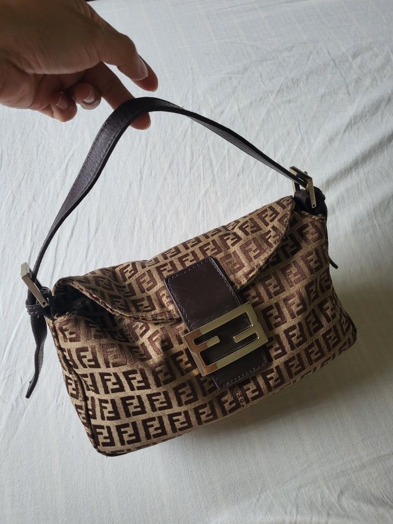 Vintage 70s Fendi Monogram bag, Luxury, Bags & Wallets on Carousell
