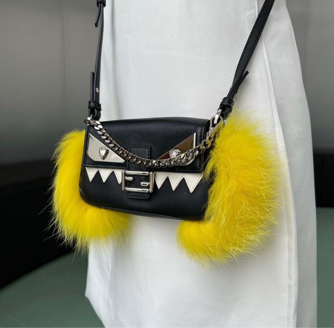 Fendi micro outlet monster baguette price