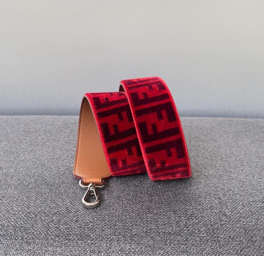 Fendi online velvet strap