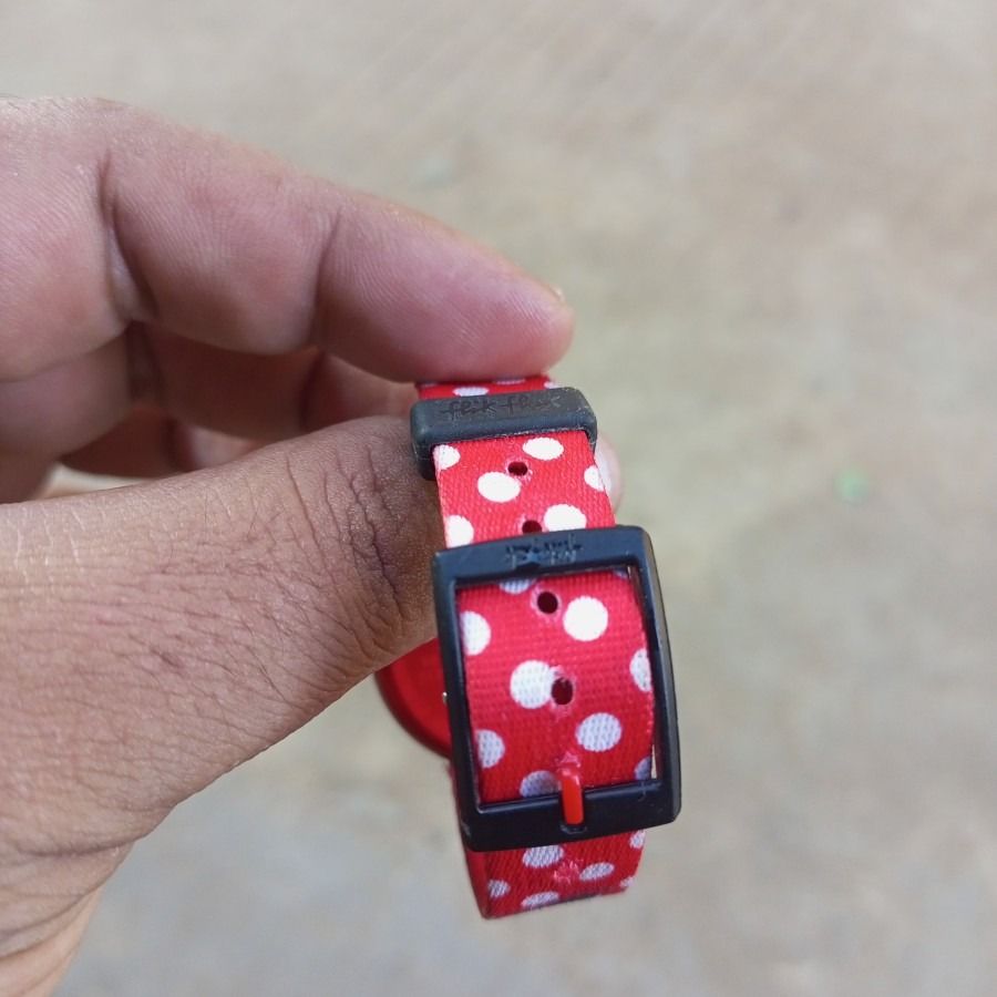 Flik Flak. Minnie Mouse. Swiss ETA. Kecil Pedes. Fesyen Wanita Jam Tangan di Carousell