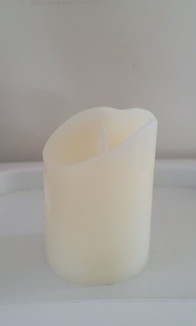 FOR RENTAL LED block candles, Furniture & Home Living, Home Decor